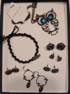 Collection Of Owl Jewelry